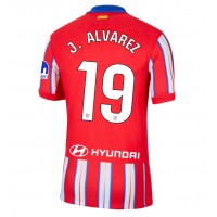 Fotballdrakt Herre Atletico Madrid Julian Alvarez #19 Hjemmedrakt 2024-25 Kortermet